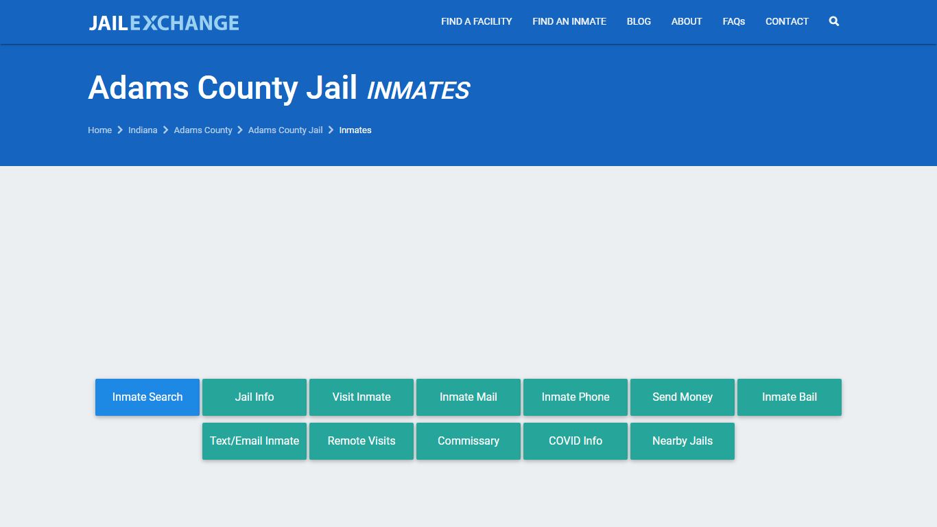Adams County Inmate Search | Arrests & Mugshots | IN - JAIL EXCHANGE